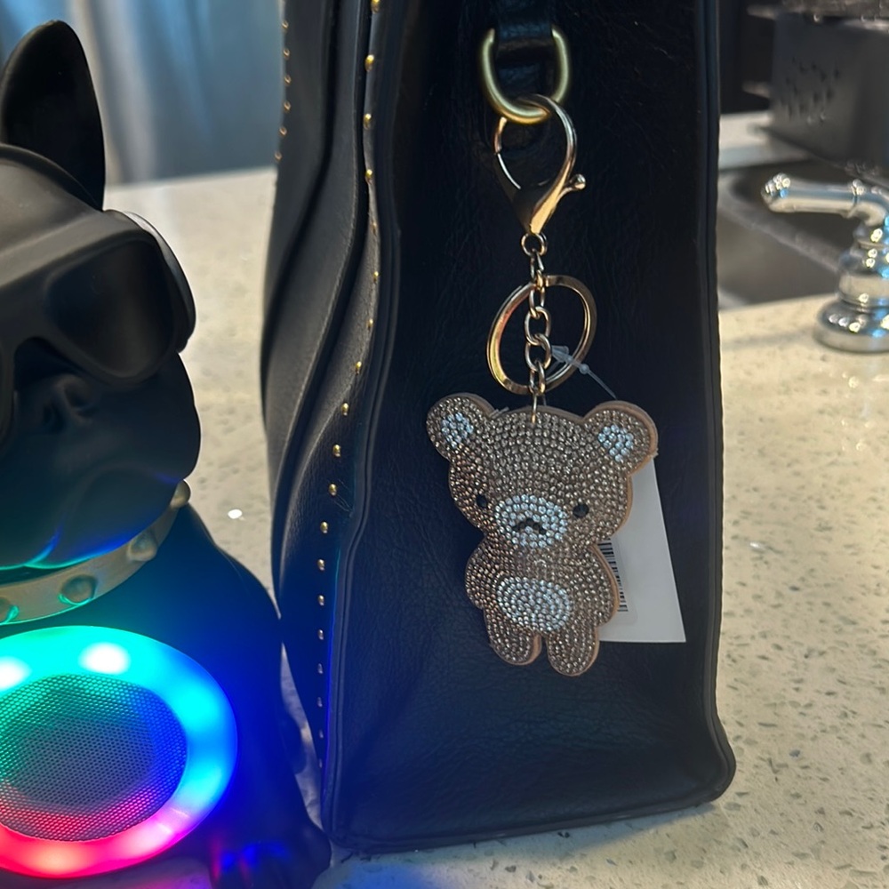 Blingy Bear Bag Charm !!